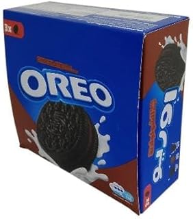 بسكويت -اوريوو بالكاكاو مع حشوه كريمة الشكولاته-عبوه بها 12باكت