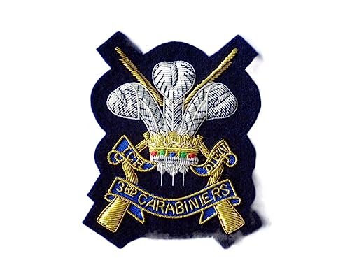 Insignia para blazer de 3er mosquetón multicolor de los guardias del dragón, ideal para gala