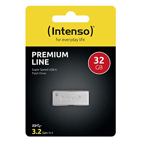 Intenso Premium Line 32 GB USB-Stick USB 3.2 Gen 1x1, silber