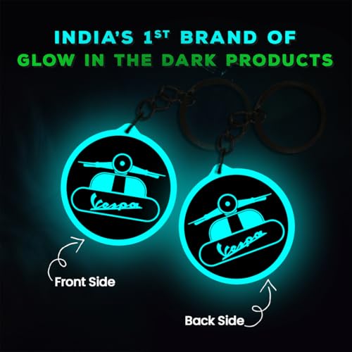 Image of Mi Glow Store | Glow in the Dark Keychain | Bike Logo