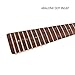 Fojill Roasted Canadian Maple Neck DIY Electric Guitar Kit Unfinished Uncut Mahogany Body Rosewood Fingerboard Fretboard Build Your Own All Parts Included(FSTK-60R)