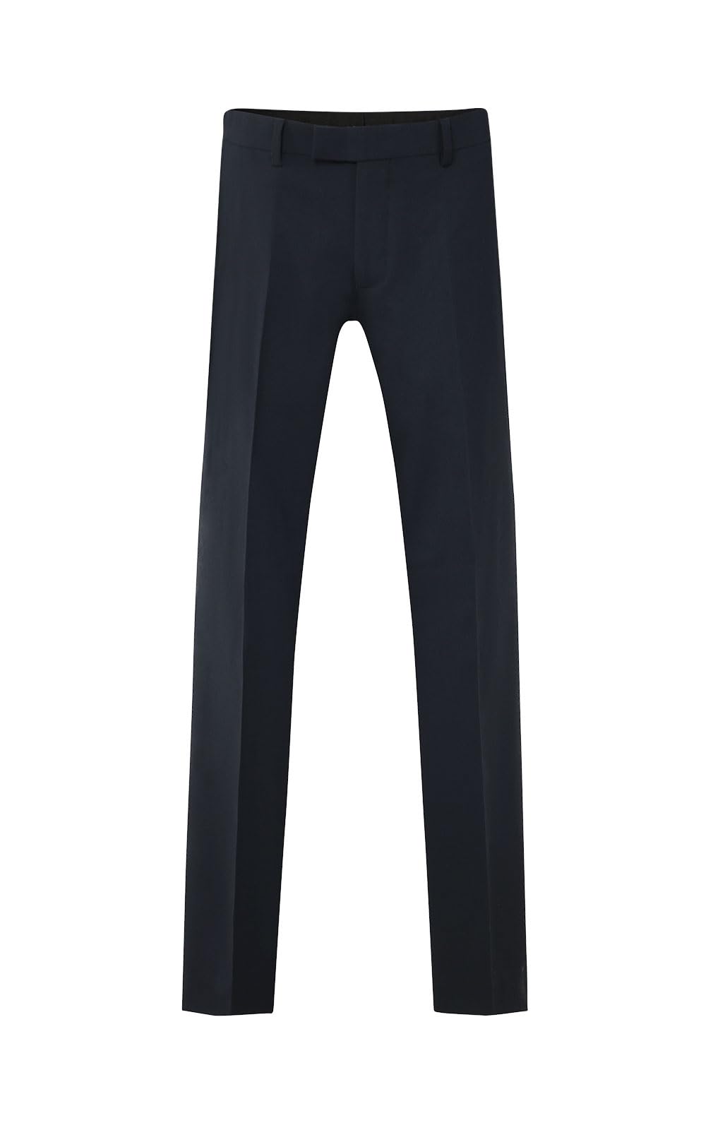 Dobell Mens Navy Suit Trousers Regular Fit-46R