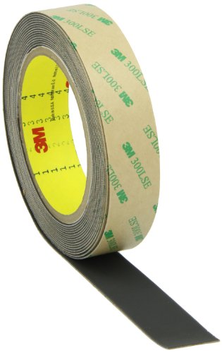 3M Gripping Material TB631, Gray, 1 in x 15 ft, 2 rolls per bag