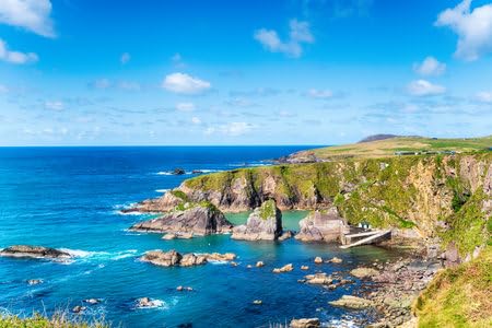 Tableau composite en aluminium Dunquin Pier Slea Head Kerry 50x30
