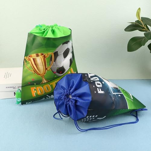 Sac à dos cordon football x20 en tissu non tissé pour sport et pique-nique - 6