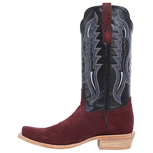 Men`s Rhubarb Roughout 13` Black Sinatra Top Cutter Toe Boot4