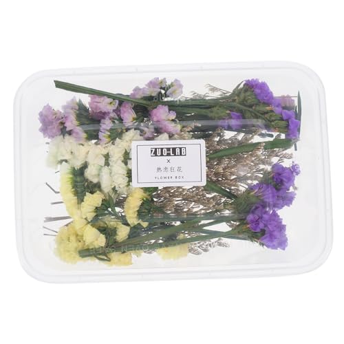 Decoración con flores secas para velas y centros