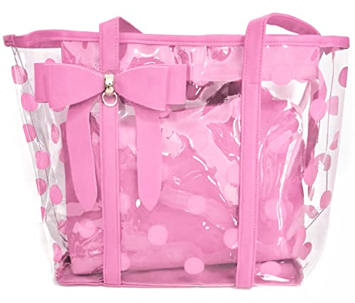 Image of Women's Clear Tote Bags Multi-Use Shoulder bag Handbag Beach bag Shopping Bag | Multi-Use