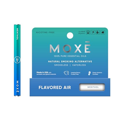 MOXE Natural Menthol Air Inhaler | Non Electric Long-Lasting Flavored Air Refreshing Support | Oral...