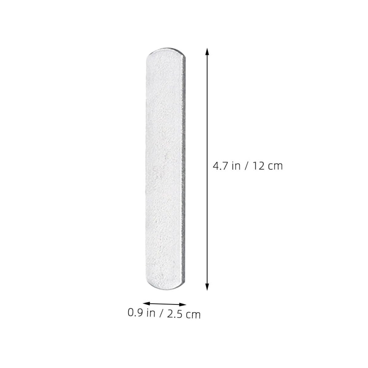 ULTECHNOVO 10 Stück Verchromte Trainingsgewichte aus Rostfreiem Stahl 12cm X 25cm X 07cm 160g – für Verstellbare Gewichtsweste Krafttraining Bodybuilding