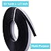 Polyester Boning for Sewing, 1/2 Inch x 10 Yard Sew Through MaxPro Boning for Corsets, Nursing Caps, Bridal Gowns, Evening Gowns, Lingerie, Swimwear, Hats, Handbags, Plush Toys and More-Black