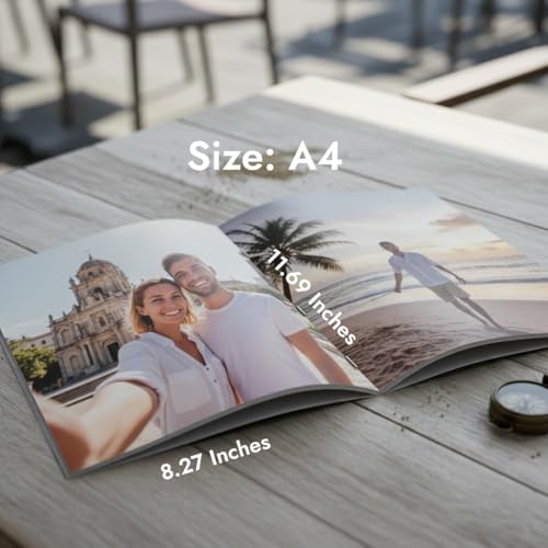 Image of Customized Photo Album (Soft Cover - A4) - 24 Pages - Magazine Style - Photobook - Gift for your loved ones