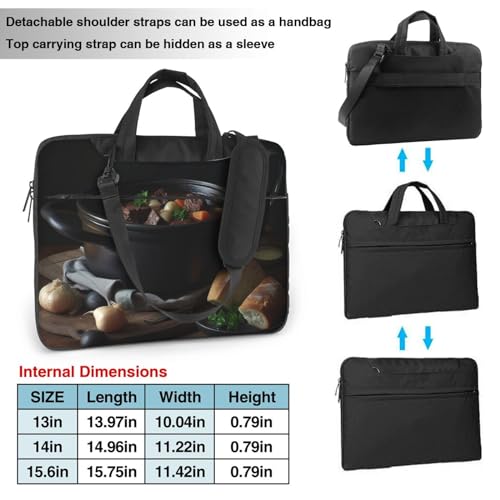 Bolso Laptop One Pot Gourmet unisex 13-15.6 pulg miniatura 2