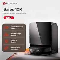 roborock Saros 10R Saugroboter mit Wischfunktion&angebbarem Wischmopp – Ansicht 2