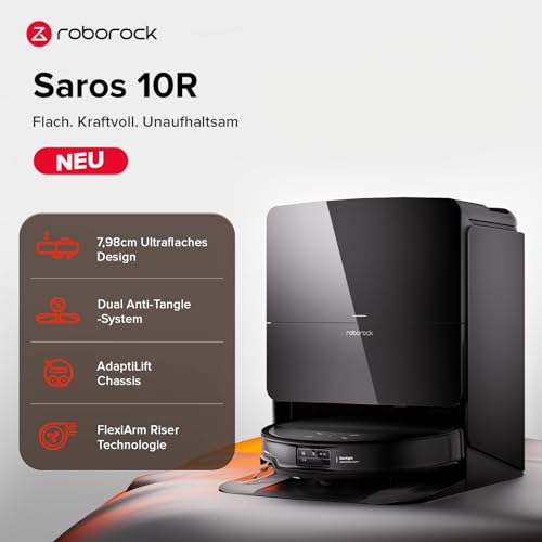 Roborock Saros 10R Saugroboter mit Wischfunktion