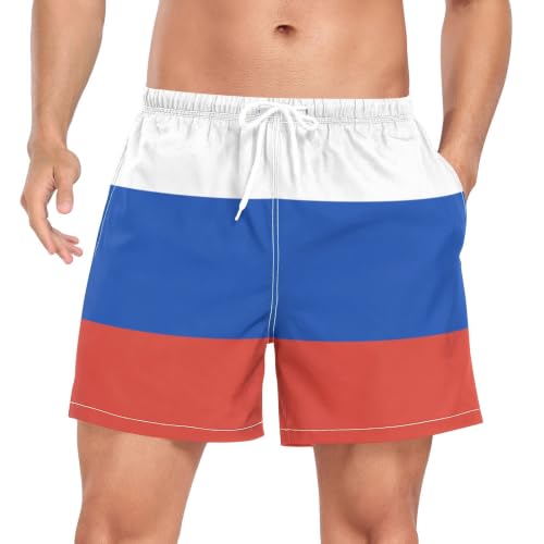 Bañador de secado rápido para hombre con estampado de Rusia cómodo