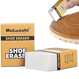 UIEXAY 2 Gomma Per Camoscio Di Alta Qualità, Radiergummi Per Scarpe Scamosciate, Rimuovi Macchie, Gomma Magica Per Scarpe E Accessori In Pelle (Ideale Per Scarpe, Borse E Rivestimenti)