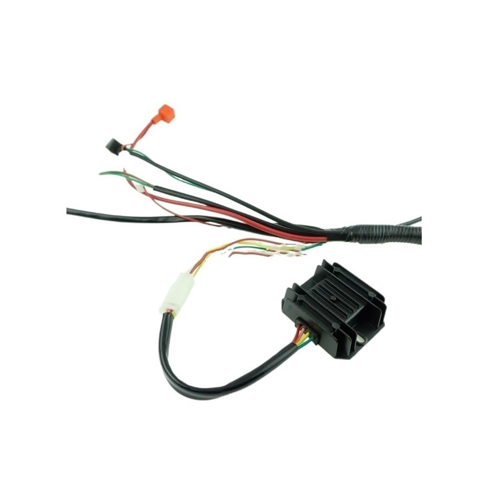 unidad CDI Arnés de cableado completo bobina encendido CDI para 150cc 200cc 250cc 300cc para Lifan para Zongshen para Buggy para arranque eléctrico cuádruple para motor