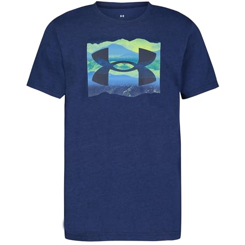 Image of Under Armour Boys' Short Sleeve Graphic T-Shirt, Soft & Comfortable, Outdoor Collection
