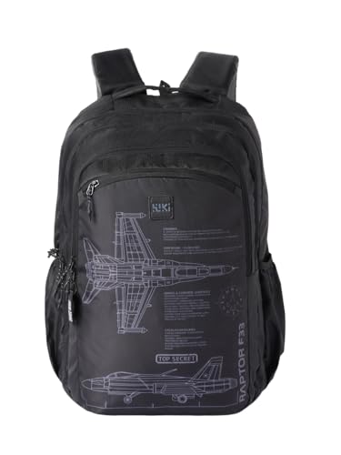 Image of Wildcraft Wiki Thryll 40 Backpack For Boys & Girls | 40 Ltr with Laptop Sleeve, DIY Kit, Rain Cover, and Three Compartments with Padded Shoulders |Best for Books,Stationery & Essentials