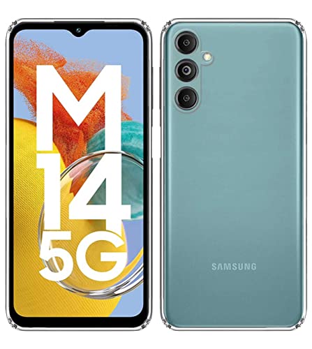 Image of Soft Silicone TPU Back Cover Compatible with Samsung Galaxy M14 5G