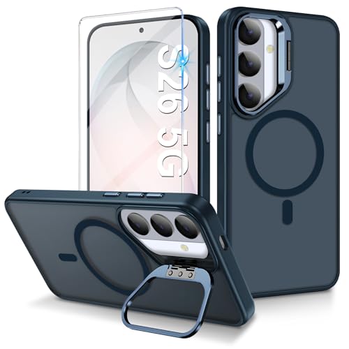 Coque antichoc pour Samsung S26 résolvant les chutes avec anneau magnétique