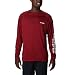 Columbia Sportswear Men's Terminal Tackle Long Sleeve Shirt, Beet/White Logo, X-Large
