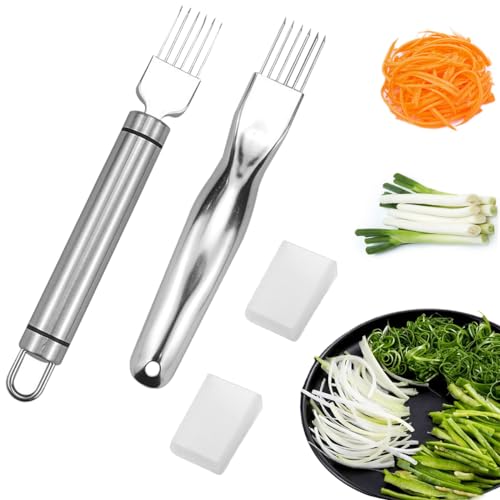 2 PCS Scallion Cutter Tool