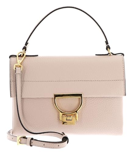DESIGN ELEGANTE — La borsa a mano Coccinelle Arlettis si distingue per il suo look classico e sofisticato, ideale per aggiungere un tocco di raffinatezza ad ogni outfit. Il colore Rosette e i dettagli color oro creano uno stile senza tempo.