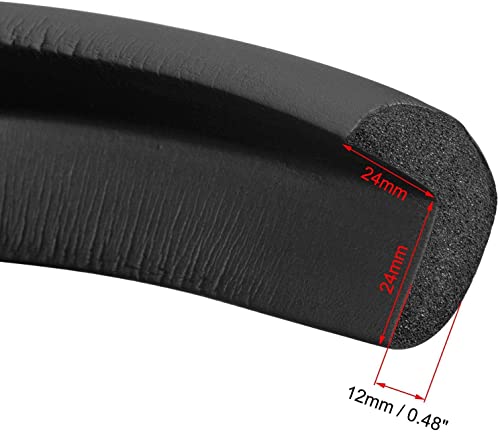 Image of Baby Proofing Corner Guards, Corner Protectors, 2 Meter Foam Table Safe Bumpers, Furniture Edge and Corner Guardswith 3M Tapes Sharp Edges Protection(Black, Set of 1)