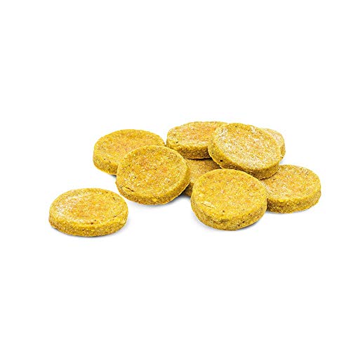 naftie Bio Leckerlis Linsen Knusper Hundekekse - nur für artige Hunde - Hundeleckerli vegan mit Buchweizenmehl - glutenfrei, handgebacken - 150g
