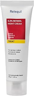 REQUIL 0.3% Retinol crema de noche, mejora la...