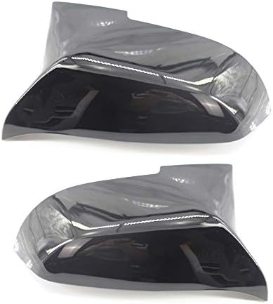 Rearview Mirror Shells Side Wing Mirror Cover Cap Bright Black Pair Fit For BMW F32 F30 F31 F33 F36