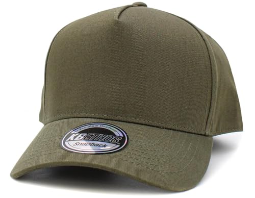 Image of KBETHOS Pro Style 5 Panel Rope Baseball Cap with Adjustable Snapback