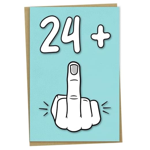 Tarjeta de 25 cumpleaños, 24 + 1, divertida tarjeta de cumpleaños para mujeres u hombres de 25 años