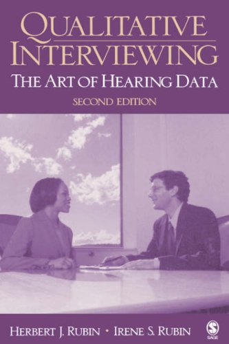 Qualitative Interviewing: The Art of Hearing Data : Rubin, Herbert J., Rubin, Irene S.: Amazon ...