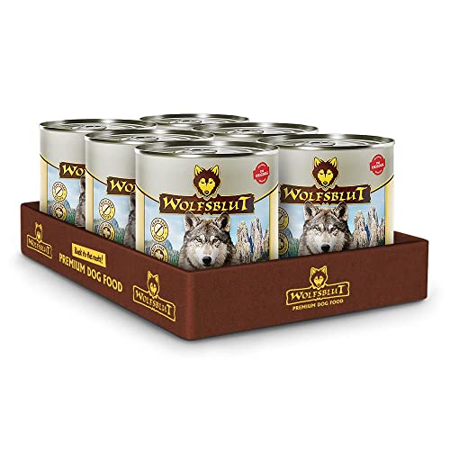 Wolfsblut - Grey Peak - 6 x 800 g - Ziege - Nassfutter - Hundefutter - Getreidefrei