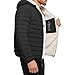 Calvin Klein Men's Mid-Weight Sherpa Lined Puffer Jacket, Sherpa Lined, Ebony, X-Large