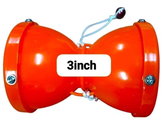 Plastic 3 inch Damroo for Home Temple & Kids (1 Pc) | Shiv Damru Toy for Pooja, Mahadev Bhakti Musical Toy | Handheld Damru for Shivratri, Mandir Use & Cultural Play [Multicolor]-image-3