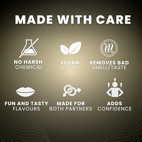 Image of Vanilla Velvet Oral Spray for Couples | Edible Water-Based Flavoured Spray | 100% Vegan, Dermatologically & Clinically Tested | Made in India | 50 ml