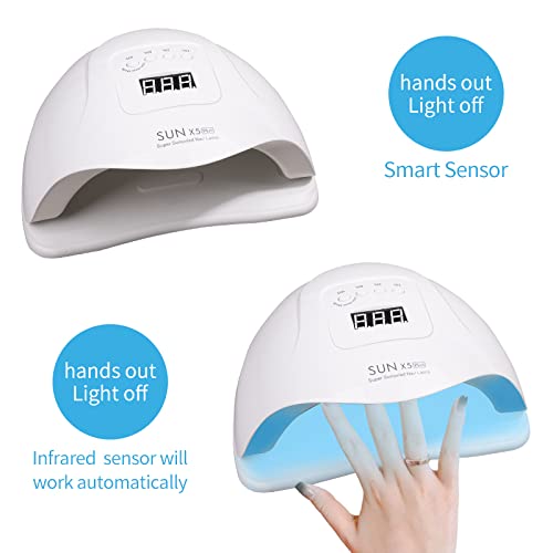 Sèche-ongles LED gel et lampe de polymérisation pour vernis - 6