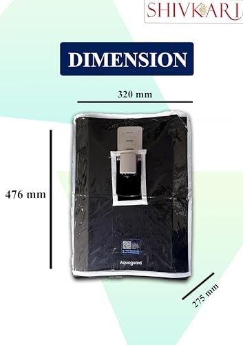 Image of Body Protective Cover for Eureka Forbes Aquaguard Regal Mineral RO+MF Alkaline Water Purifier, RO+MF Model Waterproof & Dustproof Water Purifier Body Cover