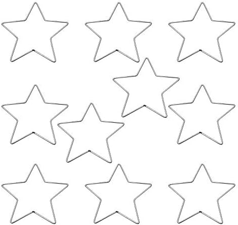 10 Pcs 6 inch Dream Catcher Metal Rings Macrame Rings Hoops for Dream Catcher and Crafts, Silver