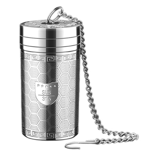 Pulizia senza cuciture: una volta versate le foglie di tè, il nostro infusore non lascia macchie o impurità, rendendolo un gioco da ragazzi da pulire. Inoltre, il suo design elegante è sia pratico che visivamente accattivante. Con il nostro infusore per tè, gustare un tè perfetto non è mai stato così semplice