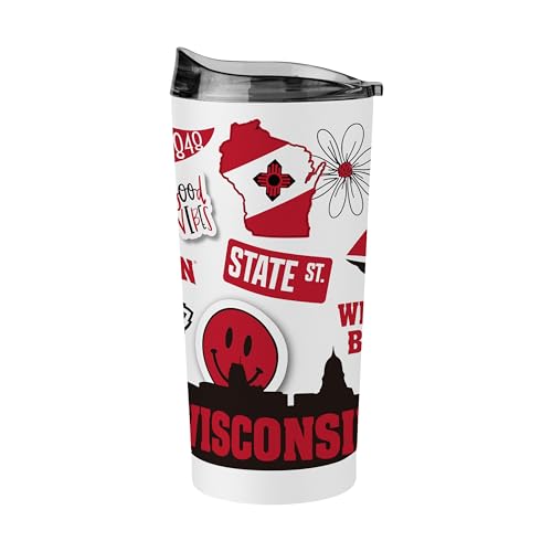 Image of Logo Brands NCAA Native Icons 20 oz Stainless Steel Tumbler - Double Wall Vacuum Insulated