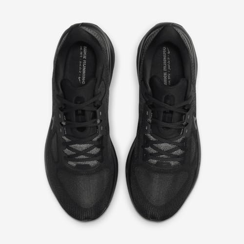 Image of Men's Nike Vomero 17 in Black /Volt-LT Smoke Grey-White