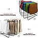 Lingvee Heavy Duty Saddle Pad Rack Horse Blanket Rack with 5 Hanging Arms 180 Degree Swing Out for Heavy Duty Saddle Pad, Horse Blanket Supplies 250 Pounds