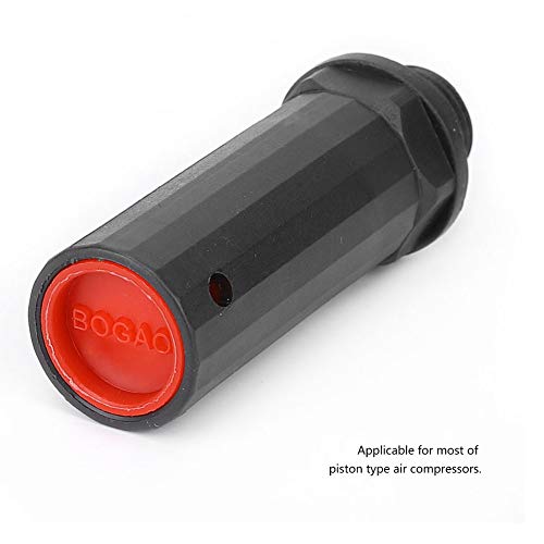 Air Compressor Breather,5Pcs Engineering Plastic Compressor Breathing Rod,15.5mm Professional Black Air Compressor Breather Nozzle Vent Cap for Pump Accessories - Image 4