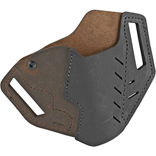 Versacarry Comfort Series - Leather/Polymer Holsters - Sizes To Fit Most - Inside The Waistband Carry - Optics Compatible - Custom Molded Polymer Front - Adjustable Draw Cant - Adjustable Draw Tension #TOP14