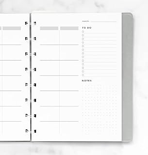 Filofax A5 Refillable Notebook Minimal Activity Planner Refill